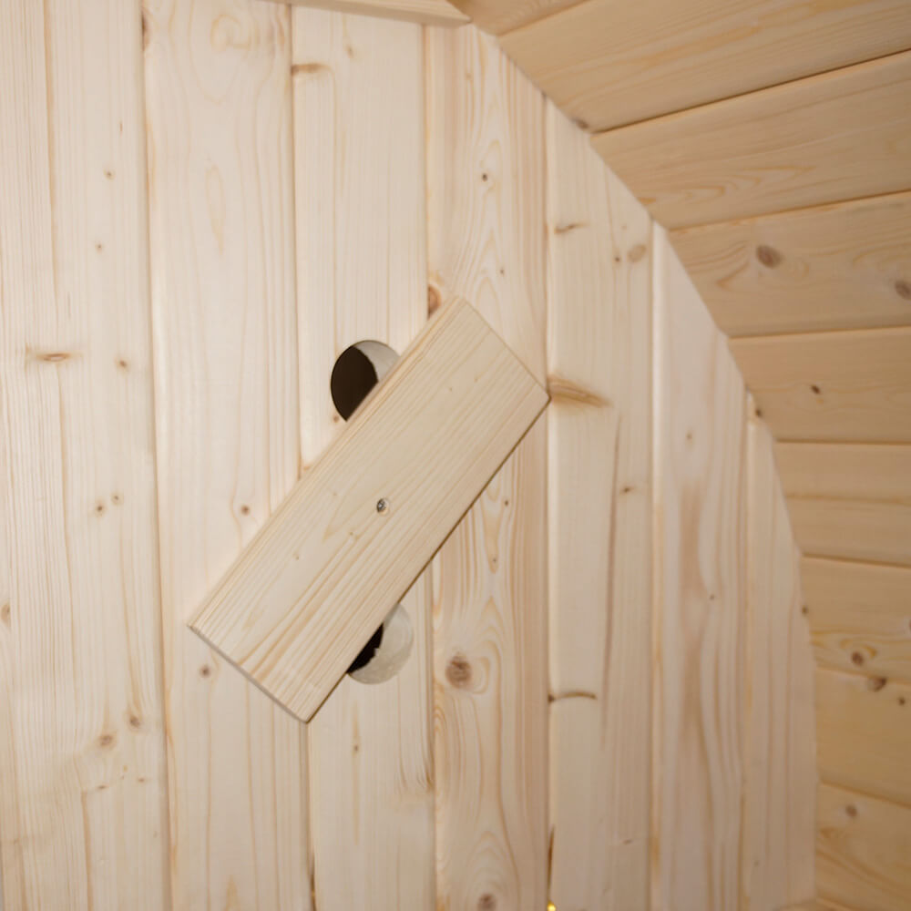 Vonkajšia sauna CUBE M - 194 x 120 cm pre 2 osoby