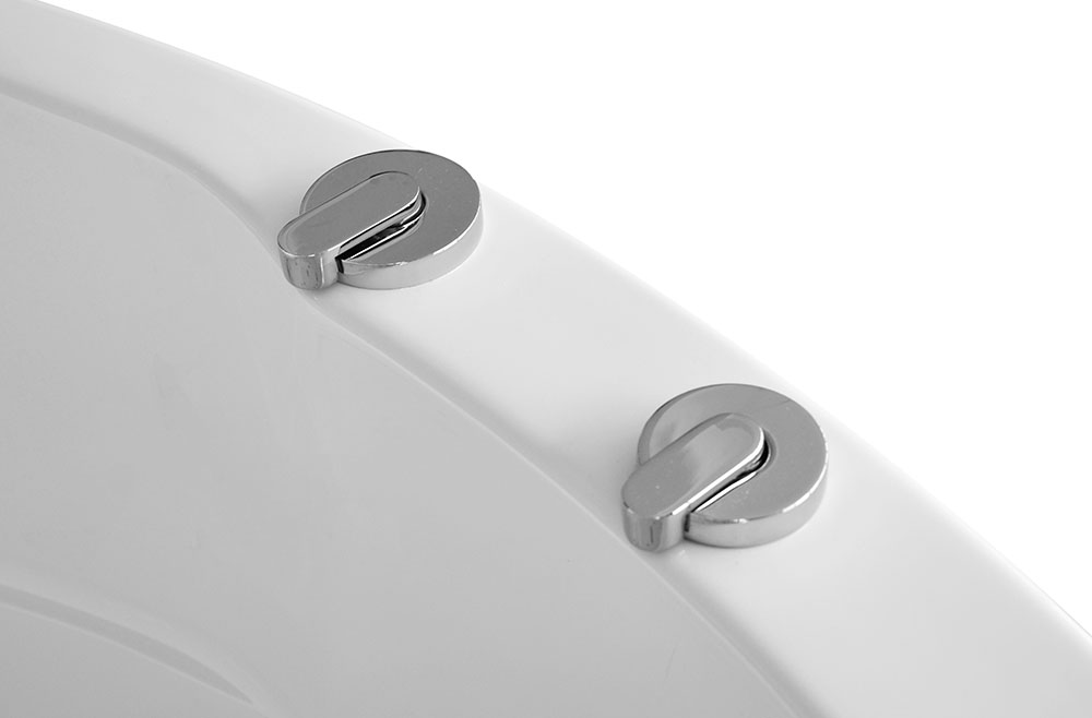 M-SPA - 0032A - Vaňa s hydromasážou pravá 150 x 150 x 70 cm