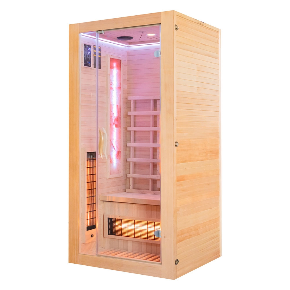 Infrasauna EA1 SK so soľnými kameňmi 90X90X190CM
