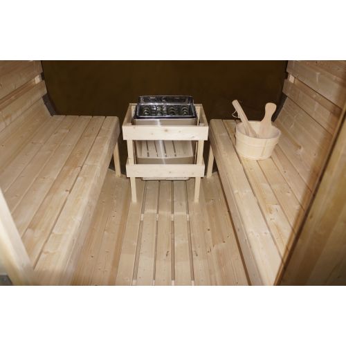 Vonkajšia sauna NYBORG M pre 4 osoby 194,2 x 204,9 x 194,9 cm