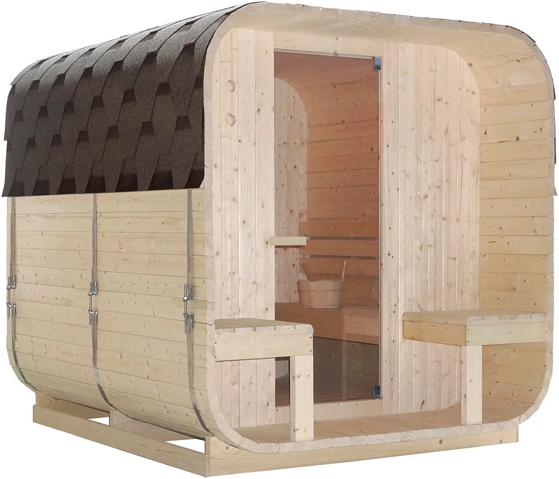 Vonkajšia sauna GÖTEBORG pre 4 osoby 188,2 x 220 x 194 cm