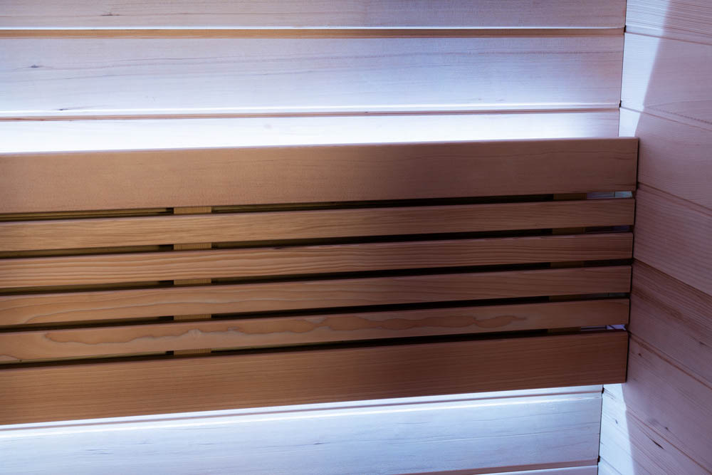 Suchá sauna s ohrievačom HARVIA 4,5 kW, 150 x 120 x 200 cm