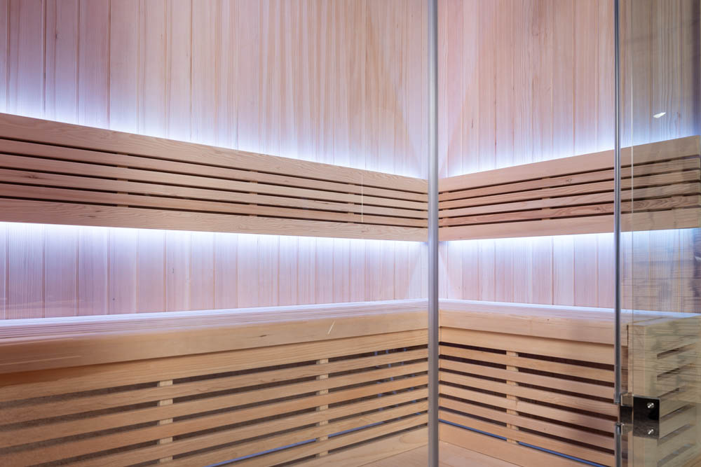 Suchá sauna s ohrievačom HARVIA 4,5 kW, 200 x 120 x 200 cm