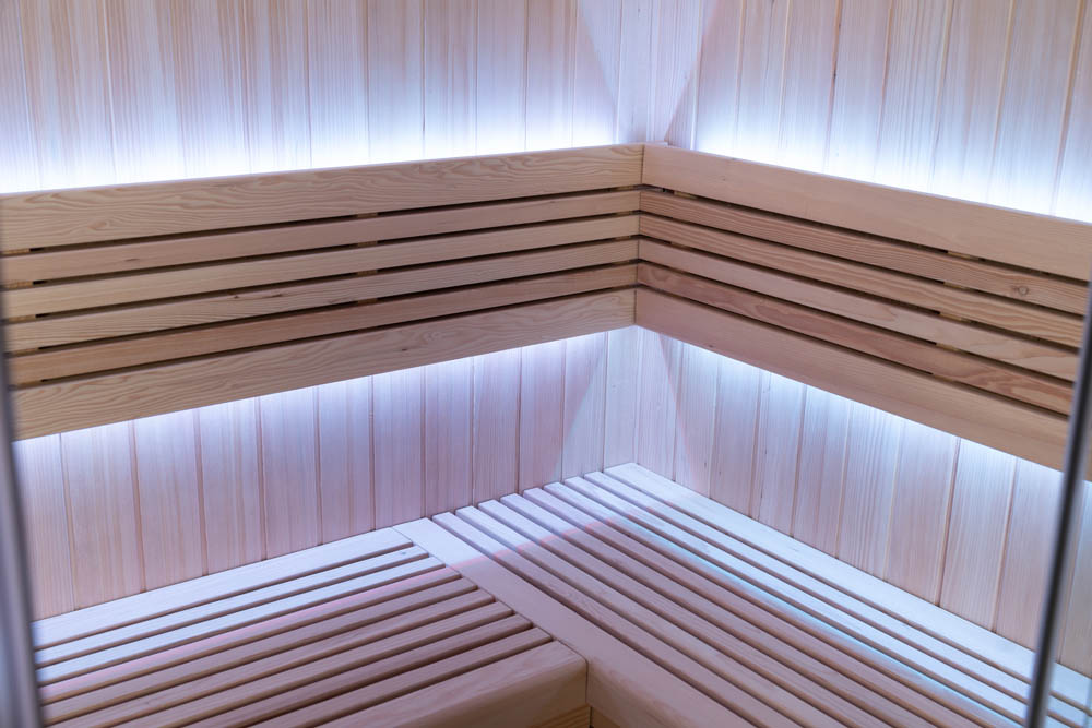 Suchá sauna s ohrievačom HARVIA 6 kW, 200 x 140 x 200 cm
