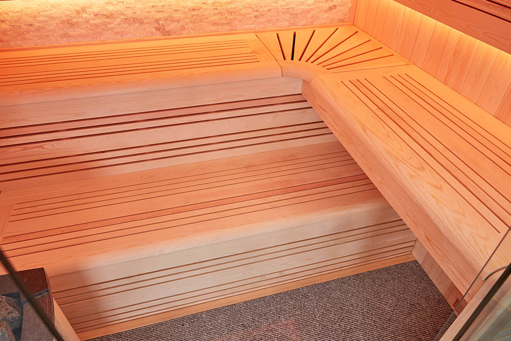 Suchá sauna s ohrievačom HARVIA 6 kW, 220 x 180 x 210 cm
