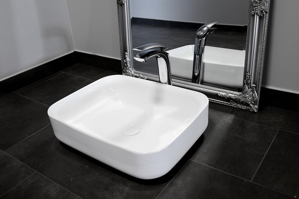 Keramické umývadlo na dosku DEMI SLIM 51 x 39 x 13,5 cm