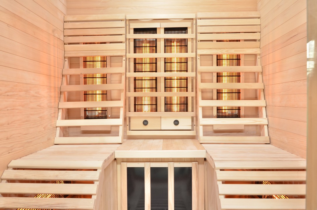 Sanotechnik - OSLO - infrasauna pre 2 osoby, 150 x 150 x 200 cm