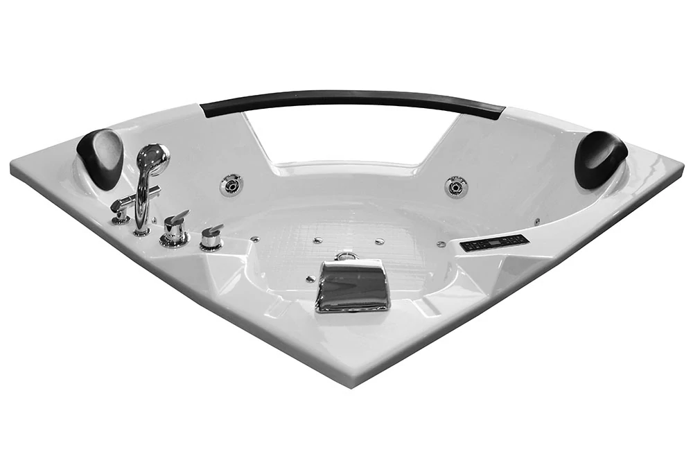 M-SPA - Vaňa s hydromasážou 632B pravá pre 2 osoby 150 x 150 x 67 cm