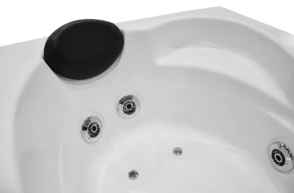 M-SPA - 0207 Kúpeľňová vaňa s hydromasážou 150 x 92 x 53 cm