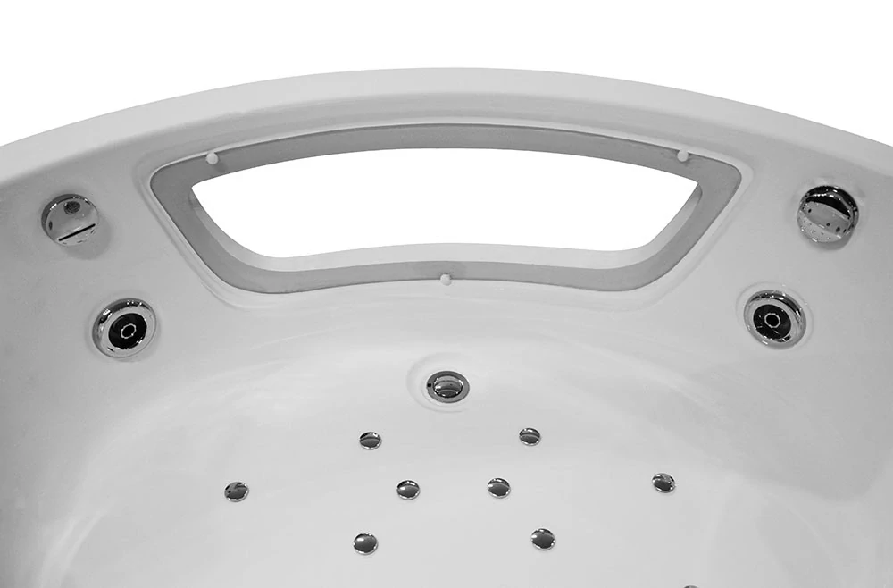 M-spa kabínová vaňa s hydromasážou a saunovou funkciou 1549, 2 osoby, 135x135x220cm