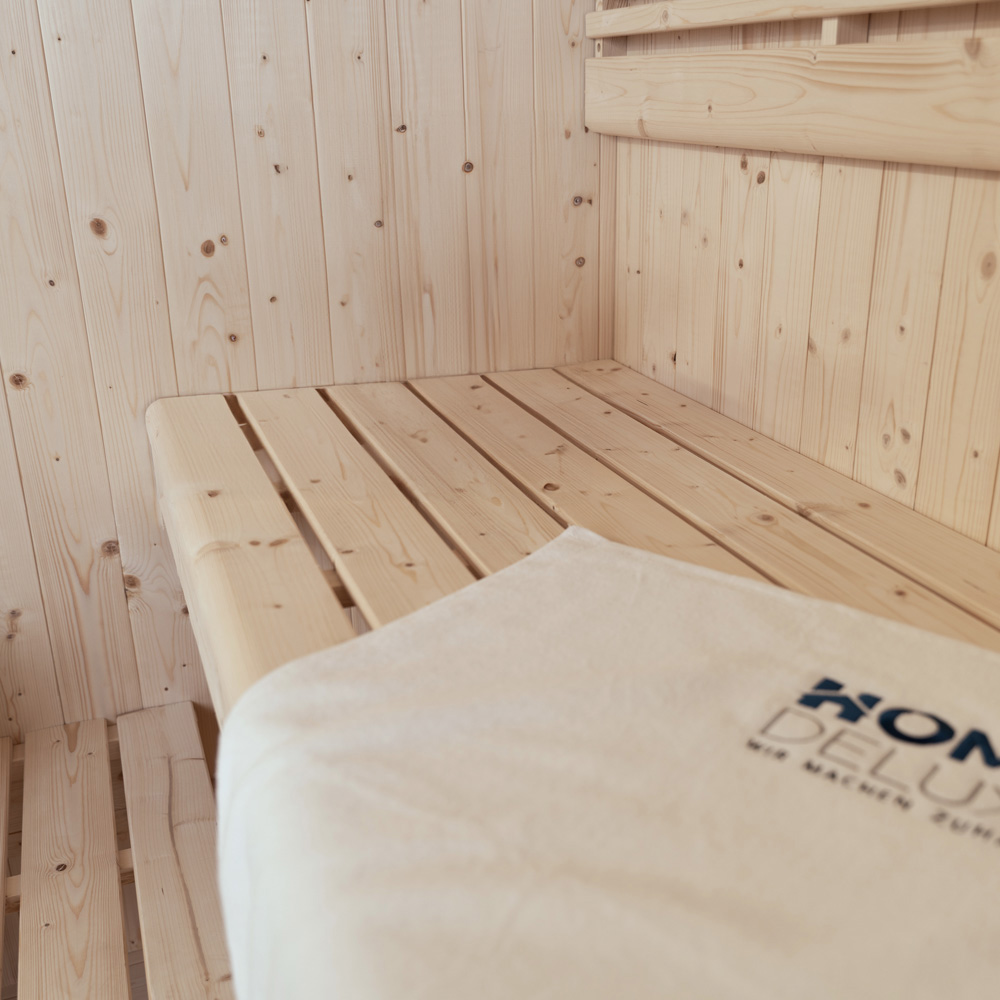 Tradičná sauna SHADOW M - 120 x 120 cm pre 2 osoby