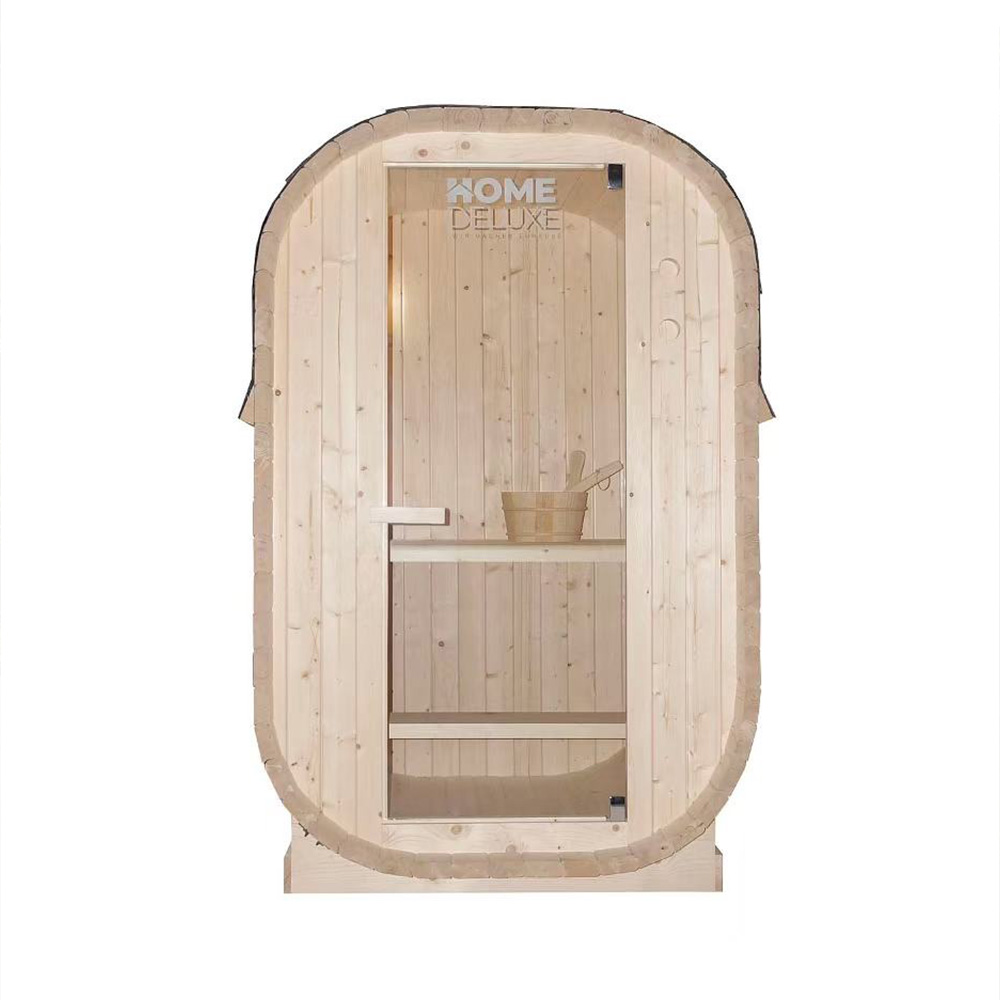 Vonkajšia sauna CUBE S - 194 x 120 cm pre 2 osoby