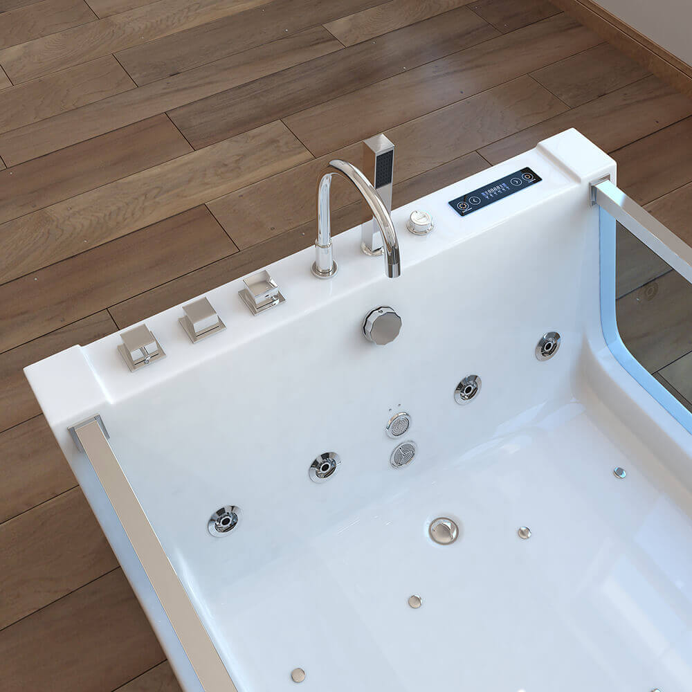 Hydromasážna vaňa so svetelnou terapiou ATLANTIC XL 180 x 120