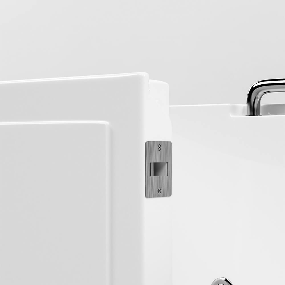 Bezbariérová vaňa s hydromasážou VITAL M - 153 x 76 cm Pravá