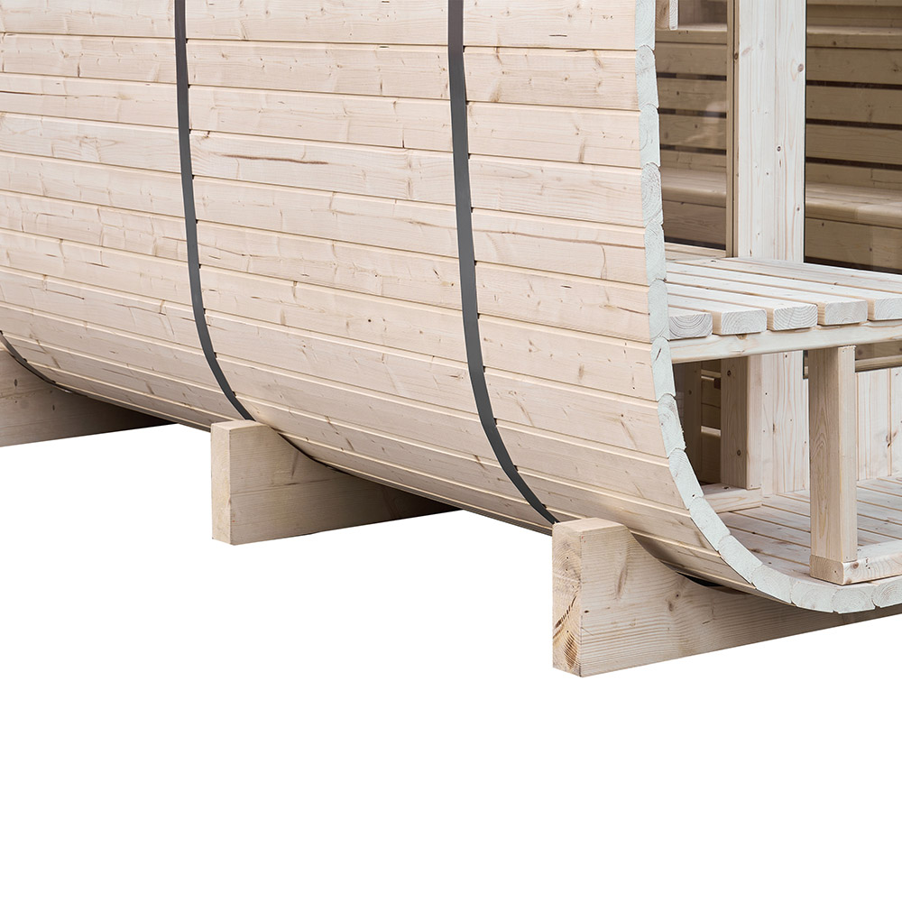 Záhradná sauna HYGGE DELUXE - 230 cm x 220 cm pre 4-6 osôb