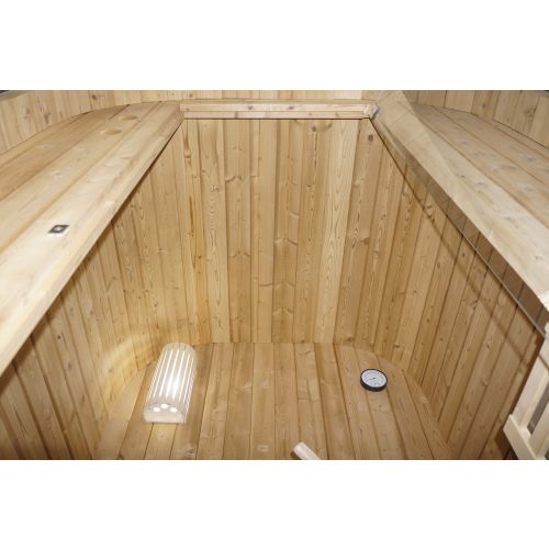 Vonkajšia sauna LINDHOLM pre 1-2 osoby 128,2x120x194 cm
