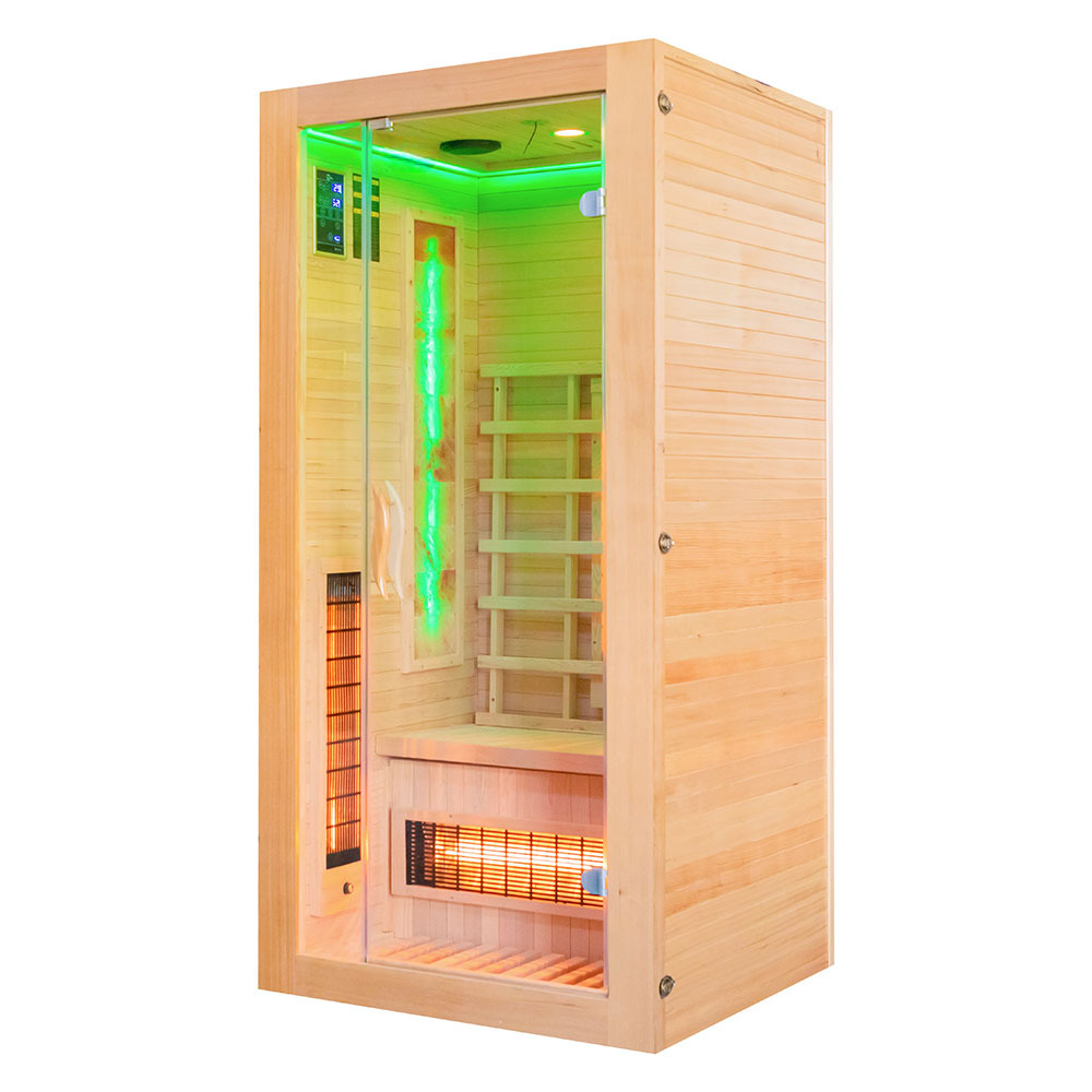 Infrasauna EA1 SK so soľnými kameňmi 90X90X190CM
