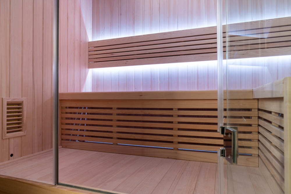 Suchá sauna s ohrievačom HARVIA 6 kW, 200 x 140 x 200 cm