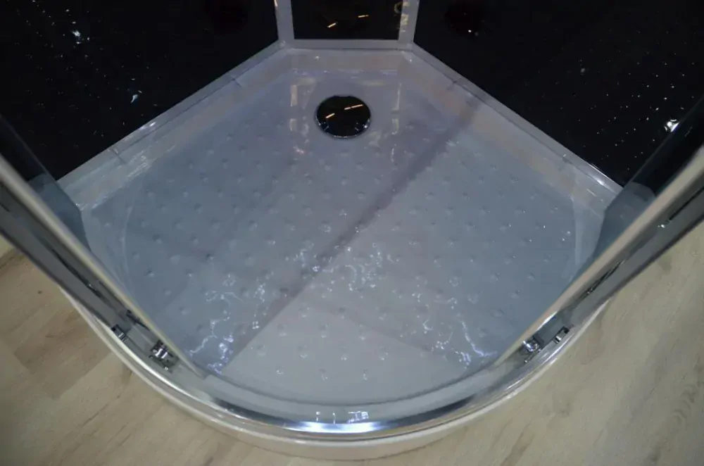 Sanotechnik - Sprchovací kút TREND - Square s hydromasážou 90x90x210 cm + Bluetooth