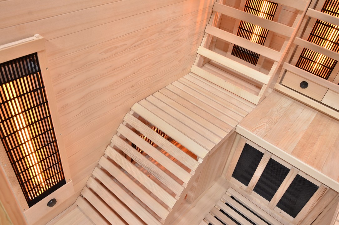 Sanotechnik - OSLO - infrasauna pre 2 osoby, 150 x 150 x 200 cm