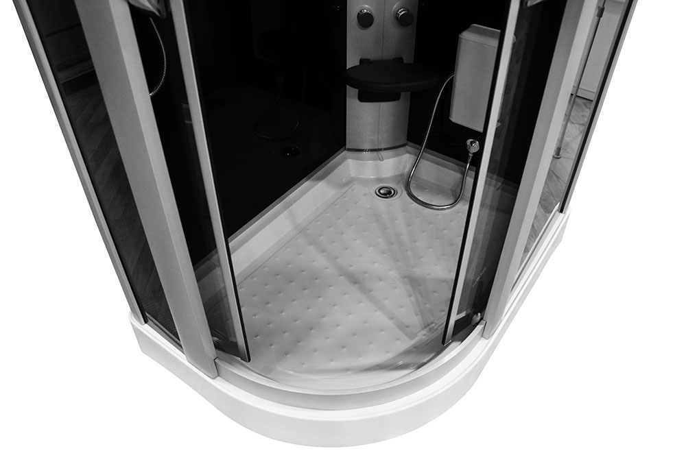 M-SPA - Sprchovací box 9914L s hydromasážou 120 x 85 x 225 cm, ľavá verzia