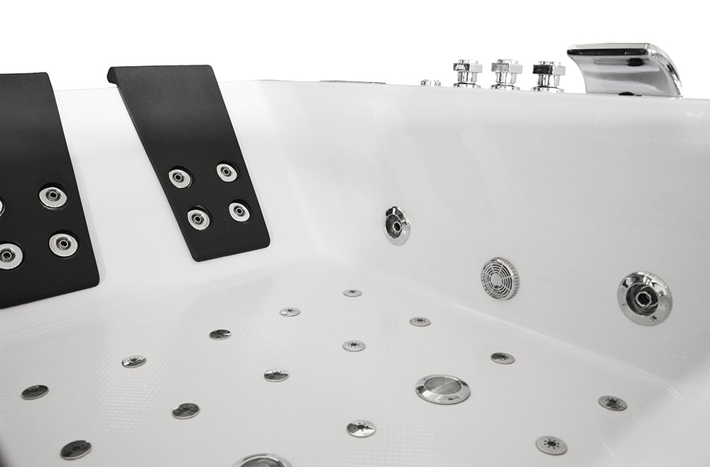M-SPA - 8008 hydromasážna vaňa 180 x 120 x 60 cm