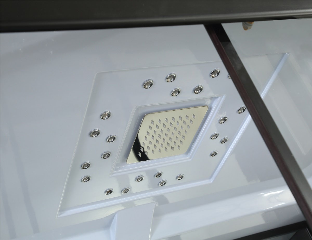 M-SPA - Hydromasážny sprchový box 545 120 x 90 x 220 cm