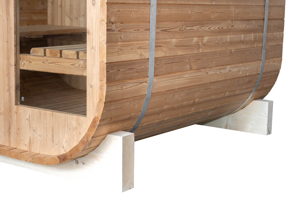 M-SPA - Záhradná sauna štvorec 180 cm x Ø 210 cm