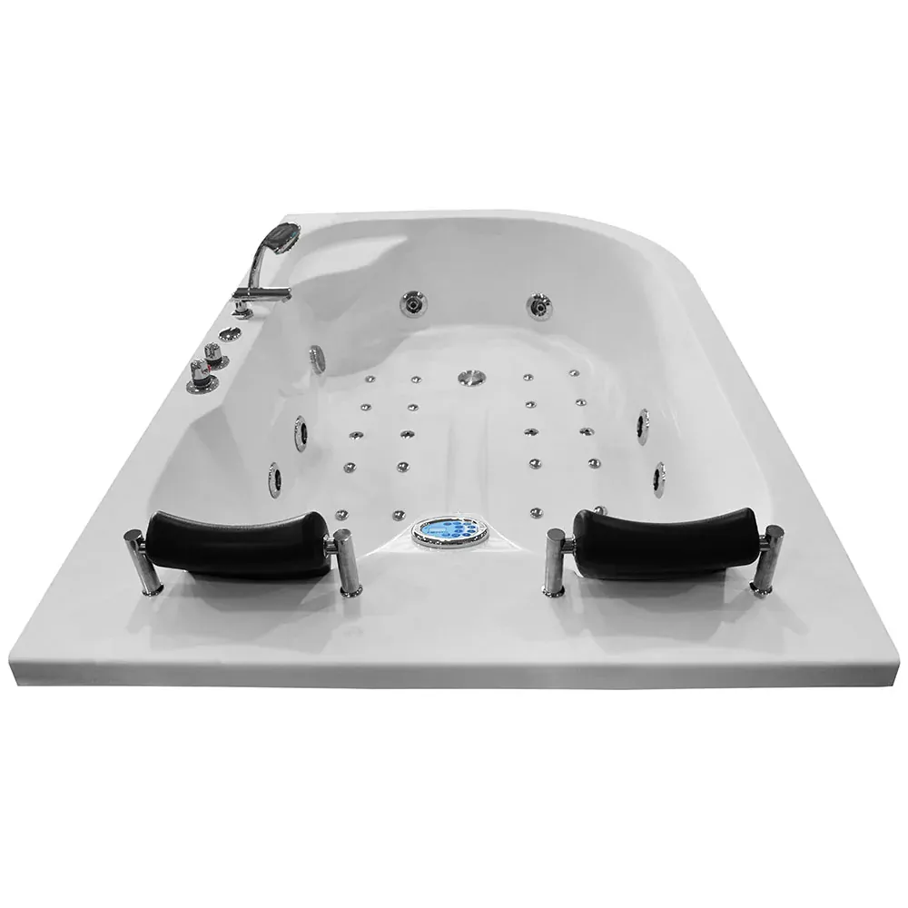 M-SPA - Ľavá kúpeľňová vaňa SPA s hydromasážou 180 x 120 x 54 cm