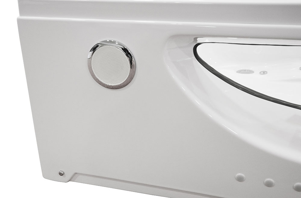 M-SPA - Kúpeľňová vaňa SPA TURBO s hydromasážou 168 x 86 x 60 cm