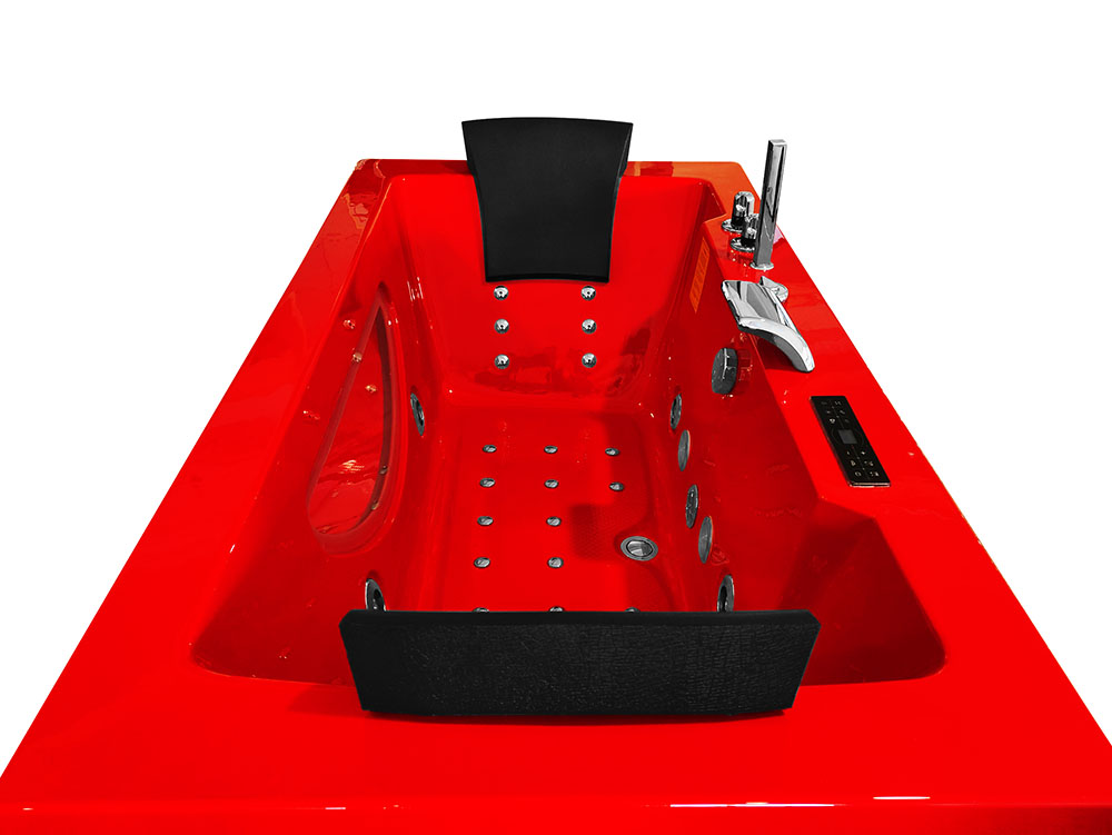 M-SPA - Kúpeľňová vaňa s hydromasážou 659 TURBO+ 180 x 90 x 60 cm