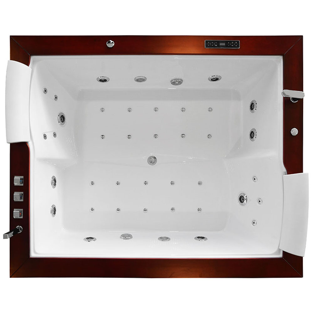 M-SPA - Kúpeľňová vaňa SPA s hydromasážou 150 x 180 x 67 cm
