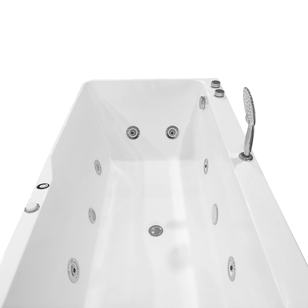 M-SPA - Kúpeľňová vaňa SPA s hydromasážou 170 x 80 x 58 cm