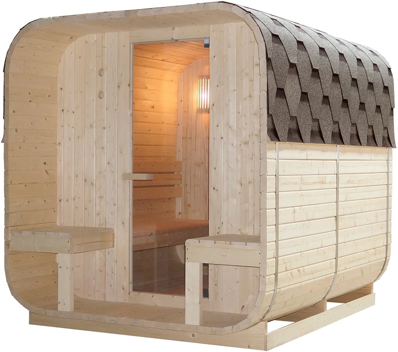 Vonkajšia sauna GÖTEBORG pre 4 osoby 188,2 x 220 x 194 cm