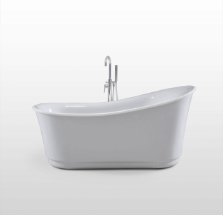 Sanotechnik - Oxford - Samostatne stojaca vaňa 178 x 88 cm biely lesk 