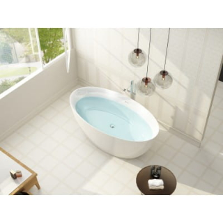 Sanotechnik - Miami - Samostatne stojaca vaňa 170 x 82cm biely lesk 