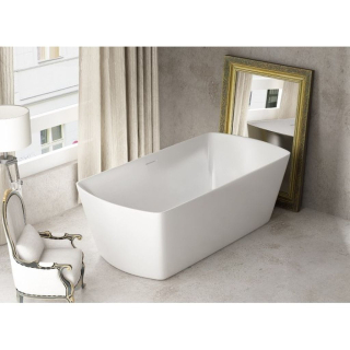 Sanotechnik - Orlando - Samostatne stojaca vaňa 180 x 85 cm biely lesk 