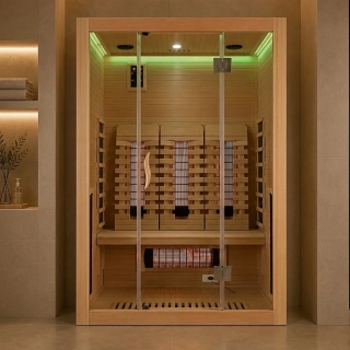 Infrasauna Sanotechnik OPEN pre 3 osoby 150 × 120 cm