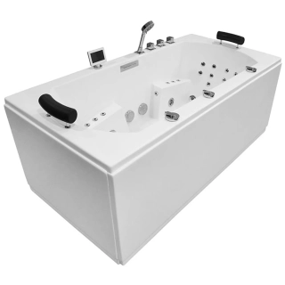 M-SPA - Kúpeľňová vaňa s hydromasážou 180 x 90 x 70 cm