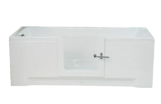 Bezbariérová vaňa s dvierkami PERFECTION 170 - 170 x 70 cm dvierka v strede