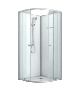 Sanotechnik - OCEAN 1 - sprchový box štvrťkruh - 80x80x204 cm