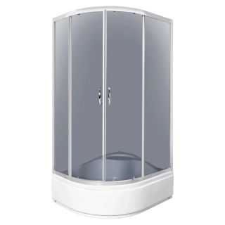 Sprchový kút Katia 100x80 vpravo so sprchovou vaničkou