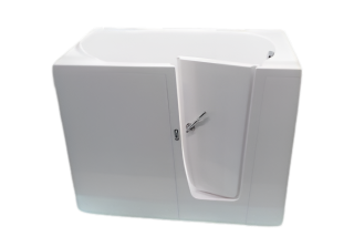 Bezbariérová vaňa s dvierkami ELEGANCA 115P - 115 x 68 cm dvierka na pravej strane