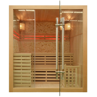 M-SPA - Suchá sauna s pieckou 180 x 160 x 200 cm 6 kW
