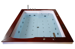 M-SPA - Kúpeľňová vaňa SPA s hydromasážou 150 x 180 x 67 cm