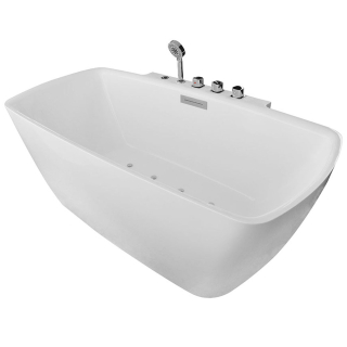 M-SPA - 1701 Voľne stojaca kúpeľňová vaňa SPA s hydromasážou 170 x 85 x 61 cm