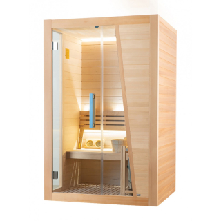 Sanotechnik Tampere fínska sauna pre 2 osoby 125x110cm