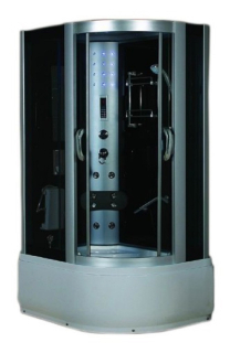 M-SPA - Hydromasážny sprchový box pravý 09912 120 x 85 x 225 cm
