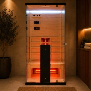 Sanotechnik Billund infrasauna pre 1 osobu 80x110cm