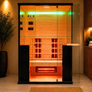 Infrasauna Sanotechnik Billund 2 pre 2 osoby (125 × 100 cm)